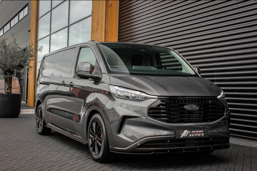 Ford Transit Custom 300 2.0 TDCI L2H1 Limited 136PK JB-EDITION / FULL BLACK / APPLE CARPLAY / 3-ZITS / MY2024 / DIRECT RIJDEN /