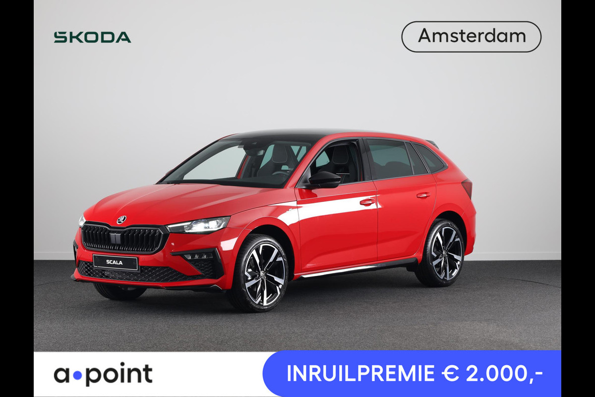 Škoda SCALA Monte Carlo 1.0 TSI 115 pk Hatchback 6-bak handgeschakeld | 18 inch | Navigatiepakket