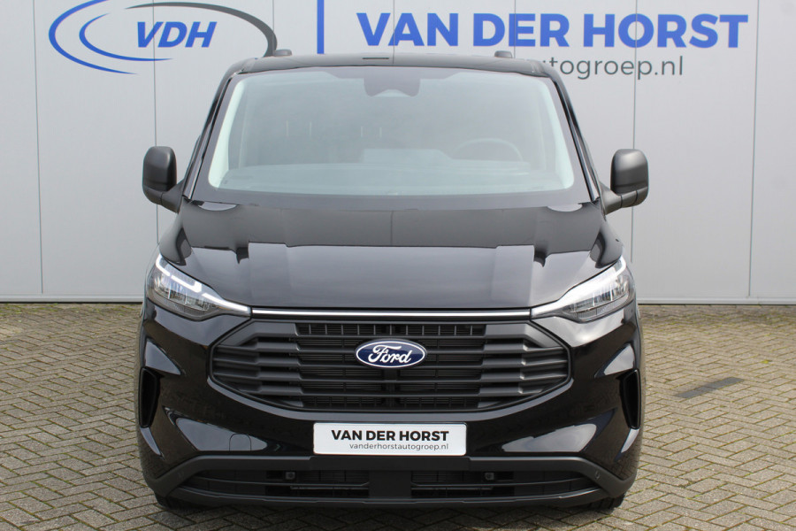 Ford Transit Custom 320 2.0-136pk TDCI L2H1 ´Trend´ AUTOMAAT ! Overtuig u van de rijkwaliteiten van dit nieuwe model Ford Transit Custom i.c.m. automatische versn. bak. Camera, LED koplampen, Cruise Control, Aut. Airco, Navigatie by Apple / Android, verwarmd voorraam etc.