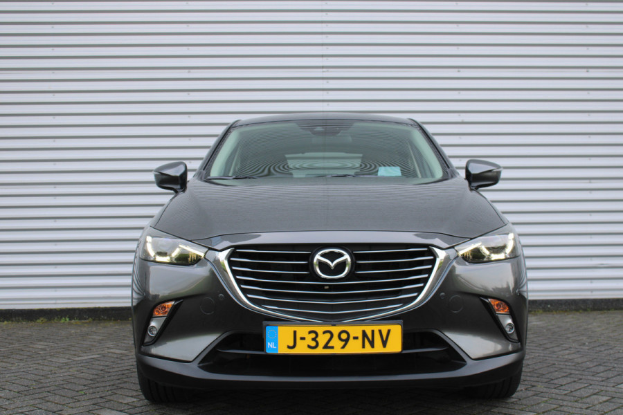 Mazda CX-3 2.0 SkyActiv-G 120PK GT-Luxury | Leer | Navi | 18" LM | PDC | Cruise | Airco |