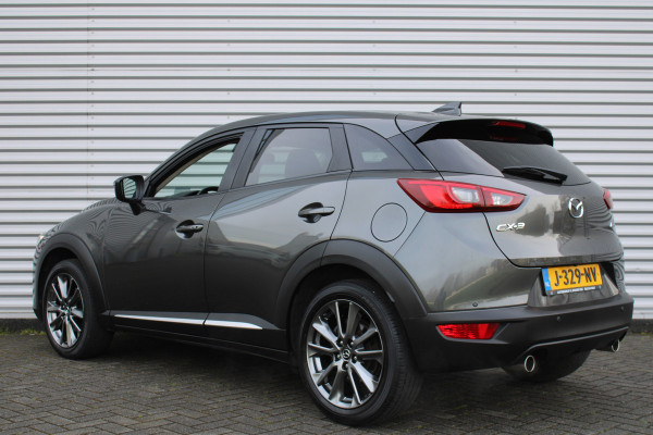 Mazda CX-3 2.0 SkyActiv-G 120PK GT-Luxury | Leer | Navi | 18" LM | PDC | Cruise | Airco |