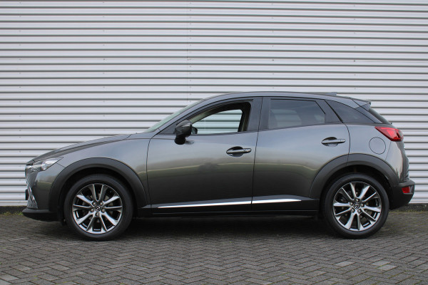 Mazda CX-3 2.0 SkyActiv-G 120PK GT-Luxury | Leer | Navi | 18" LM | PDC | Cruise | Airco |