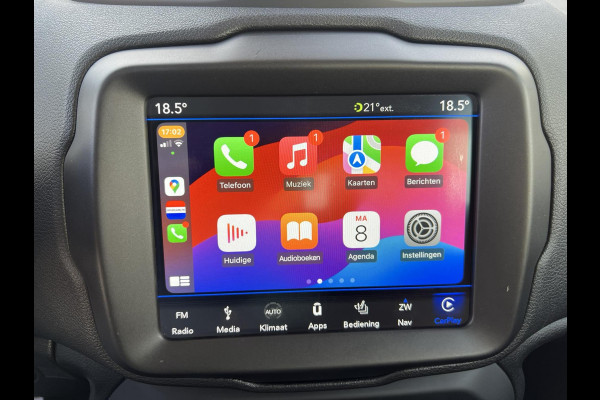 Jeep Renegade 1.0T-e Limited Carplay Climate Cruise Dab radio Stoelverwarming Keyless Parksensors