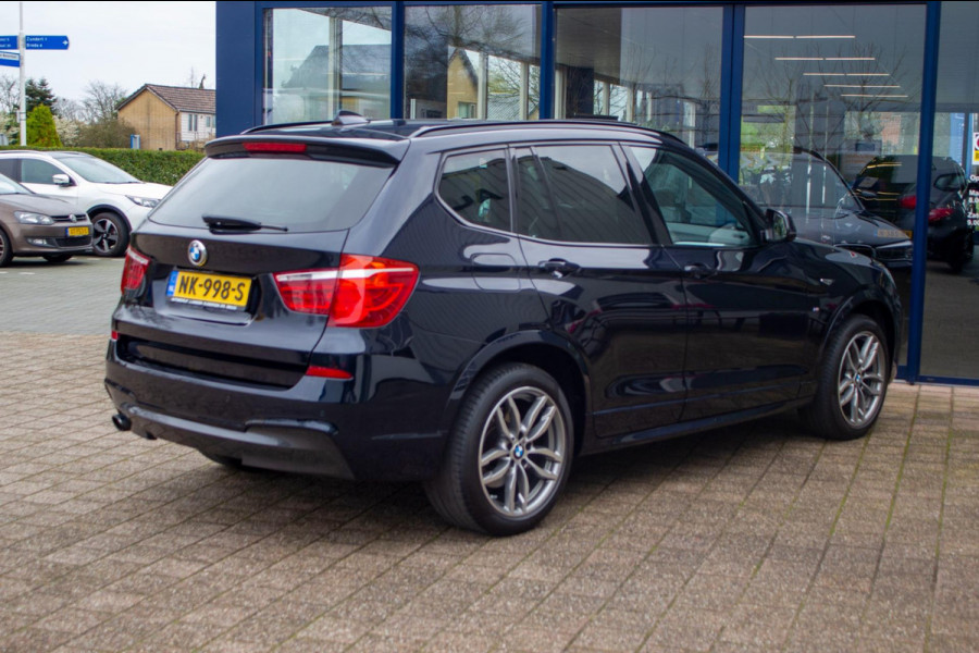 BMW X3 SDrive20i M-Sport High Executive | Prijs rijklaar incl. 12 mnd garantie | Panodak Leder Navi Cruise 19"Lmv Pdc Camera