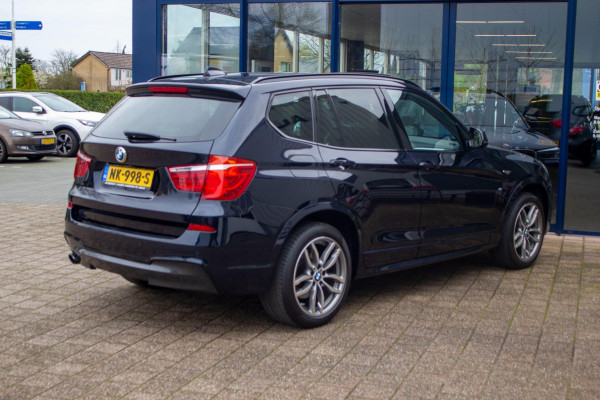 BMW X3 SDrive20i M-Sport High Executive | Prijs rijklaar incl. 12 mnd garantie | Panodak Leder Navi Cruise 19"Lmv Pdc Camera