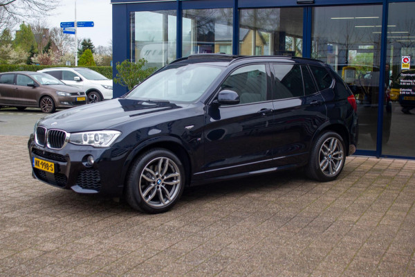 BMW X3 SDrive20i M-Sport High Executive | Prijs rijklaar incl. 12 mnd garantie | Panodak Leder Navi Cruise 19"Lmv Pdc Camera