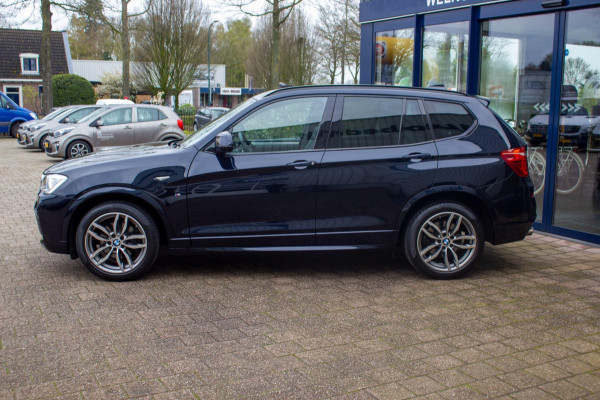 BMW X3 SDrive20i M-Sport High Executive | Prijs rijklaar incl. 12 mnd garantie | Panodak Leder Navi Cruise 19"Lmv Pdc Camera