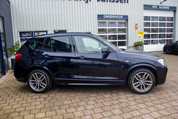 BMW X3 SDrive20i M-Sport High Executive | Prijs rijklaar incl. 12 mnd garantie | Panodak Leder Navi Cruise 19"Lmv Pdc Camera