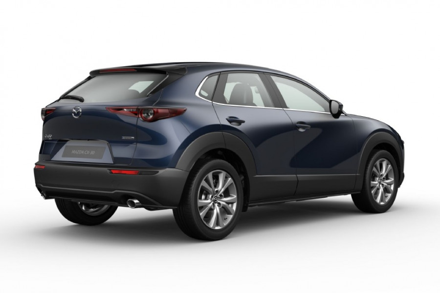 Mazda CX-30 2.0 e-SkyActiv-X 186PK 6AT M Hybrid Exclusive-line | Black Comfort Pack | | Hoge Korting | Uit voorraad leverbaar | Private Lease vanaf €449,- per maand |