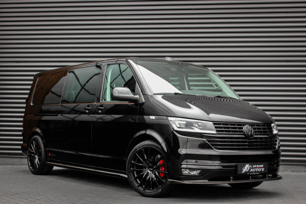 Volkswagen Transporter 2.0 TDI L2H1 150PK BULLI FULL BLACK / JB- EDITION / 2X SCHUIFDEUR / VERLAGINGSVEREN / DUBBEL CABINE / FULL