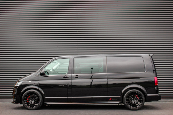 Volkswagen Transporter 2.0 TDI L2H1 150PK BULLI FULL BLACK / JB- EDITION / 2X SCHUIFDEUR / VERLAGINGSVEREN / DUBBEL CABINE / FULL