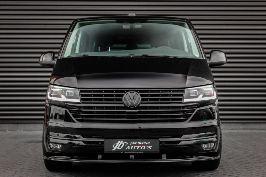 Volkswagen Transporter 2.0 TDI L2H1 150PK BULLI FULL BLACK / JB- EDITION / 2X SCHUIFDEUR / VERLAGINGSVEREN / DUBBEL CABINE / FULL