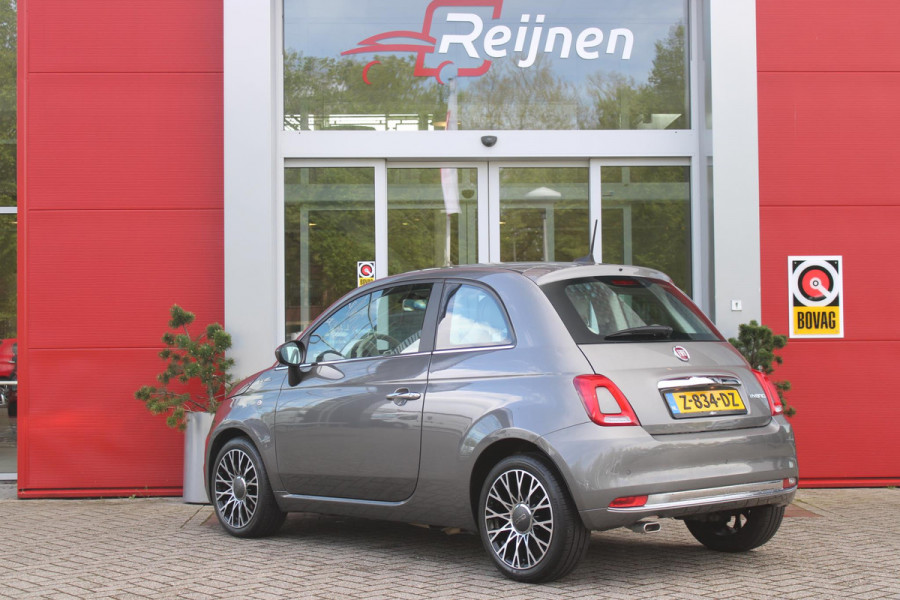 Fiat 500 1.0 Hybrid 70PK DOLCEVITA | PANORAMA DAK | NAVIGATIE | APPLE CARPLAY/ANDROID AUTO | PARKEERSENSOREN | LICHTMETALEN VELGEN 16" | DAB+ RADIO | CRUISE CONTROL | LEDEREN BEKLEDING |