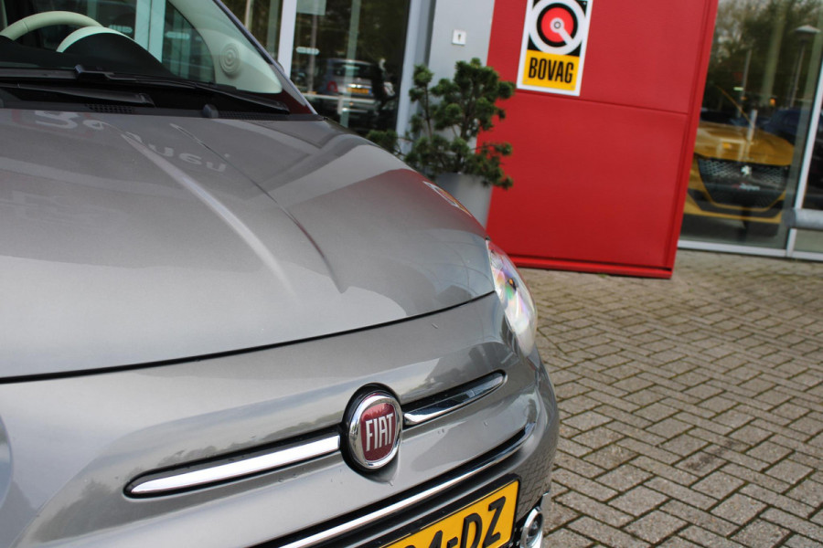 Fiat 500 1.0 Hybrid 70PK DOLCEVITA | PANORAMA DAK | NAVIGATIE | APPLE CARPLAY/ANDROID AUTO | PARKEERSENSOREN | LICHTMETALEN VELGEN 16" | DAB+ RADIO | CRUISE CONTROL | LEDEREN BEKLEDING |