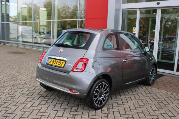 Fiat 500 1.0 Hybrid 70PK DOLCEVITA | PANORAMA DAK | NAVIGATIE | APPLE CARPLAY/ANDROID AUTO | PARKEERSENSOREN | LICHTMETALEN VELGEN 16" | DAB+ RADIO | CRUISE CONTROL | LEDEREN BEKLEDING |