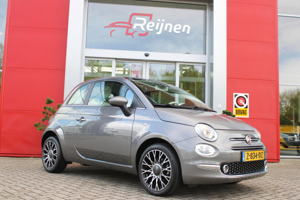 Fiat 500 1.0 Hybrid 70PK DOLCEVITA | PANORAMA DAK | NAVIGATIE | APPLE CARPLAY/ANDROID AUTO | PARKEERSENSOREN | LICHTMETALEN VELGEN 16" | DAB+ RADIO | CRUISE CONTROL | LEDEREN BEKLEDING |