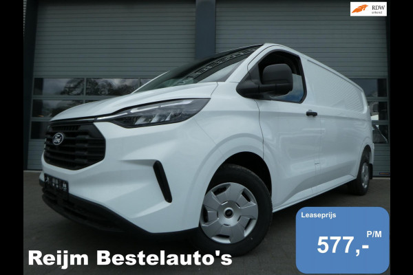 Ford Transit Custom 300 2.0 TDCI, 136pk, L2, App Connect, , PDC, Camera, LED, 3-Zits.