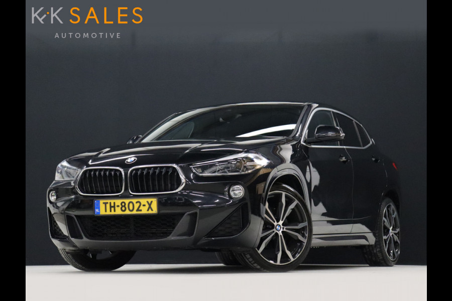 BMW X2 sDrive18i High Executive M-Pakket [HEAD UP, VOL LEDER, SPORTSTOEL, GR NAVI, STOELVERW., SFEERLICHT, NIEUWSTAAT]