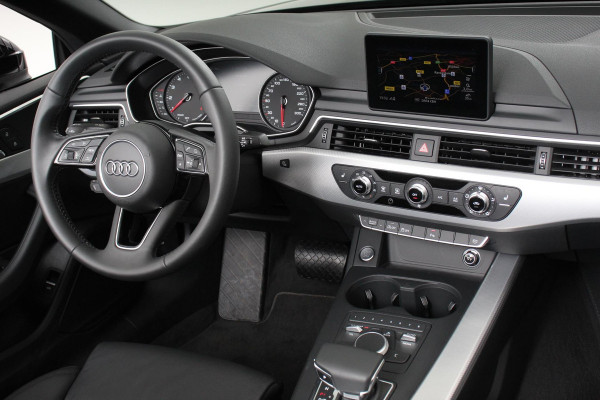 Audi A5 Cabriolet 40 TFSI 2.0 190pk S-tronic Sport | Lederen bekleding | Navigatie | Climate Control | Parkeer sensoren | Lichtmetalen velgen