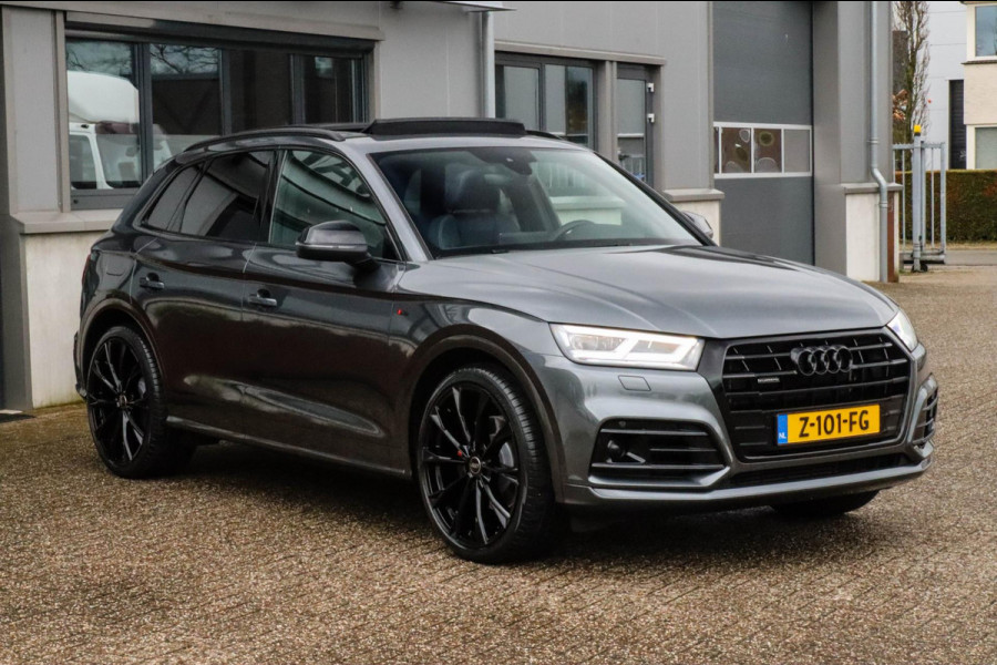 Audi Q5 50 TFSI e Quattro Competition Pro Line S S-Line 299pk Automaat Luchtvering|Panoramadak|Virtual Cockpit|LED Matrix|Black|22