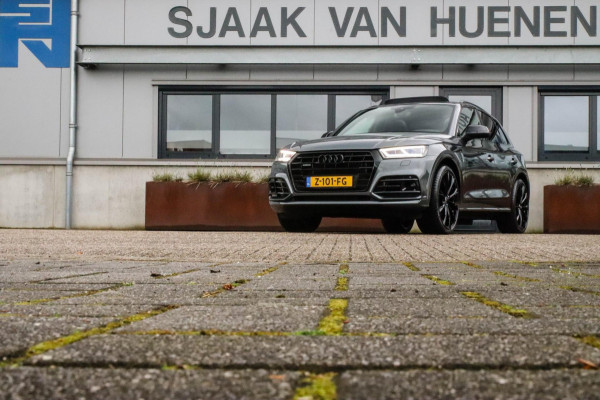 Audi Q5 50 TFSI e Quattro Competition Pro Line S S-Line 299pk Automaat Luchtvering|Panoramadak|Virtual Cockpit|LED Matrix|Black|22