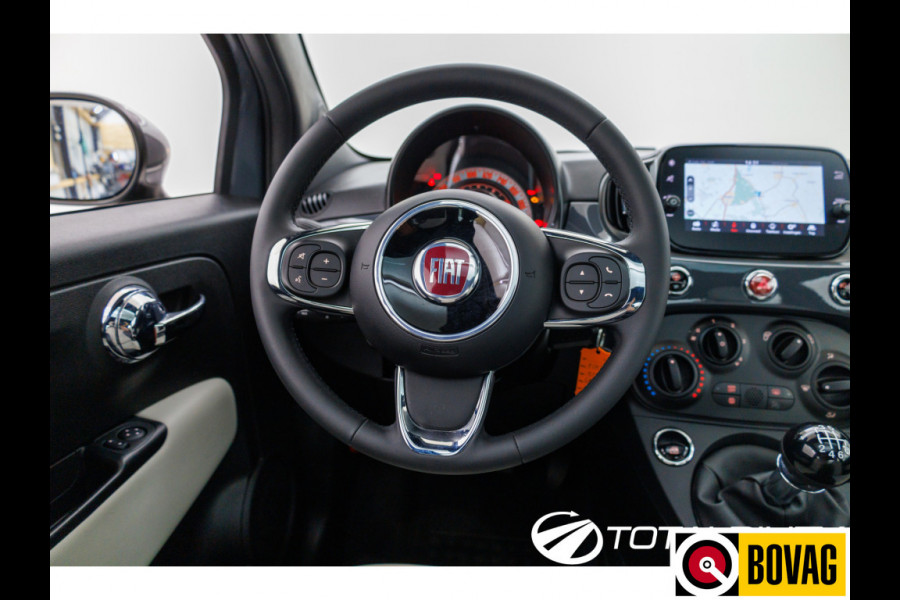Fiat 500 1.0 Hybrid Dolcevita Navigatie Panoramadak, App Connect, Airco, DAB, All season banden