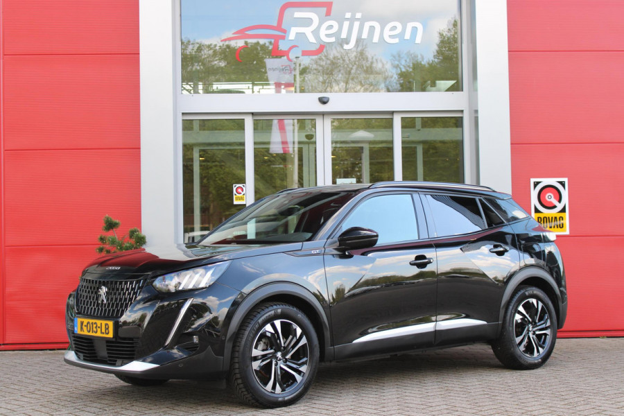 Peugeot 2008 1.2 130PK GT | AFNEEMBARE TREKHAAK | DODEHOEK BEWAKING | NAVIGATIE 10" TOUCHSCREEN | ACHTERUITRIJ CAMERA | LICHTMETALEN VELGEN | DAB+ RADIO | FULL LED KOPLAMPEN | CLIMATE CONTROL | CRUISE CONTROL |