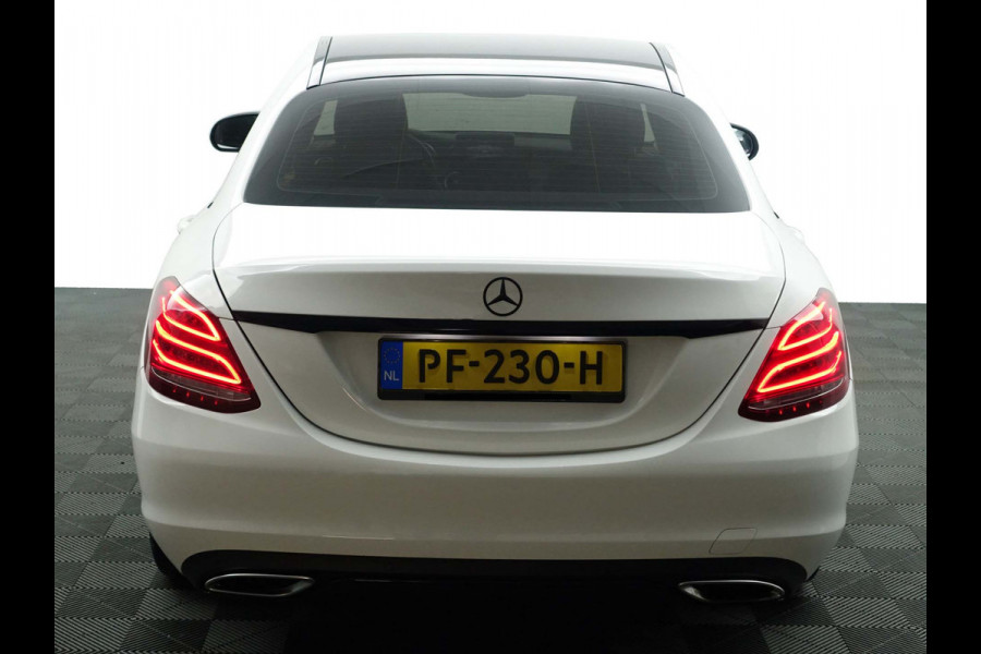 Mercedes-Benz C-Klasse 180 AMG Night Edition 9G Aut- Hleer I Burmester I Camera I LMV I Stoelverwarming