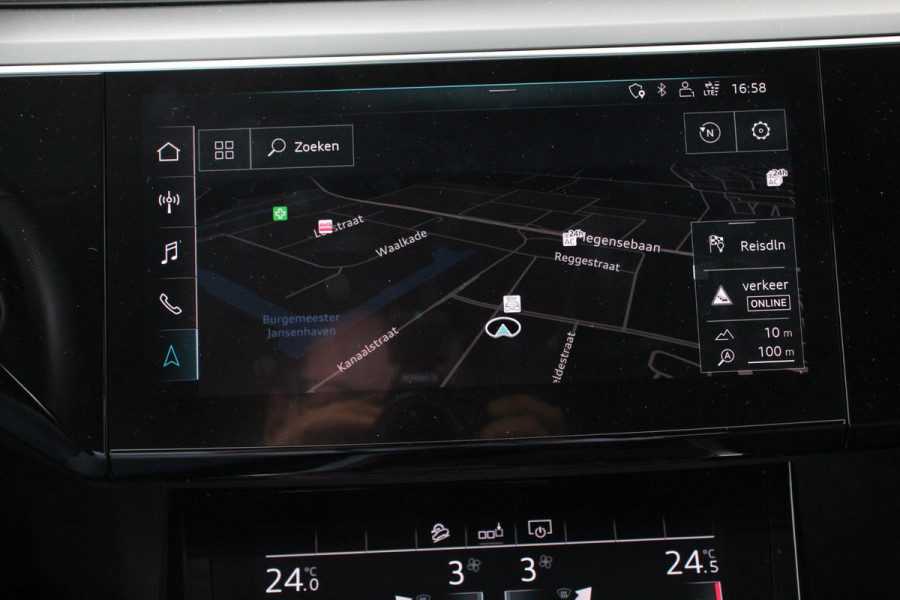 Audi e-tron 55 Advanced Quattro | Navigatie | Leder | LED Matrix | Tour Package | Camera | DAB+ | Electrisch bedienbare achterklep