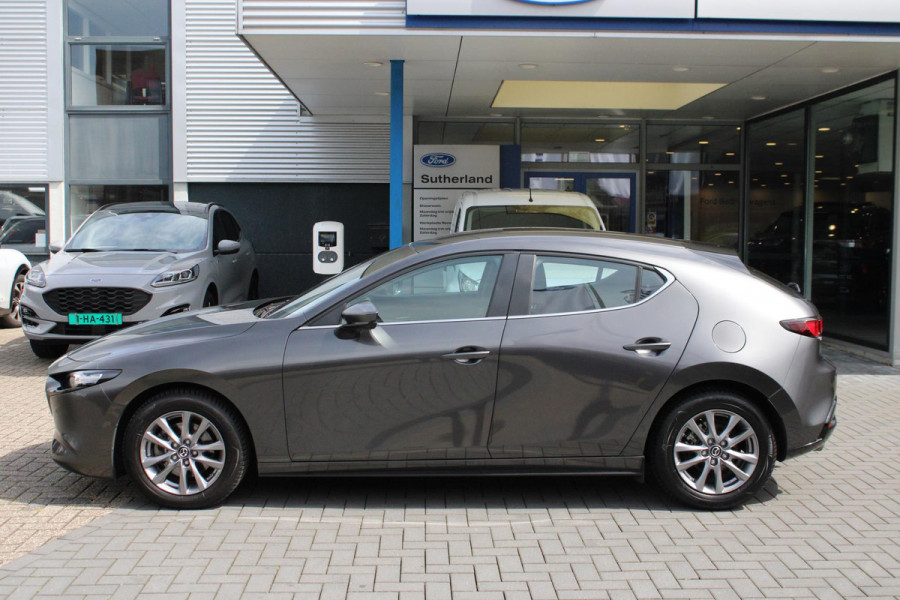 Mazda 3 2.0 e-SkyActiv-X M Hybrid 186 Comfort | Achteruitrijcamera | Apple Carplay/ Android Carplay | Stuur & Stoel Verwarming |