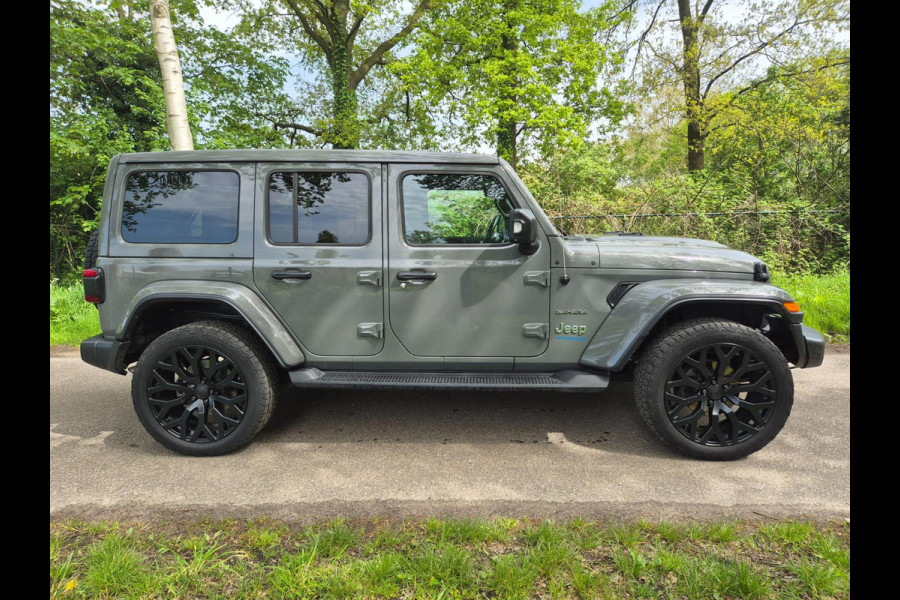Jeep Wrangler Unlimited 4xe 380 Sahara / Sky One Touch / Cabrio / Plug-in Hybride