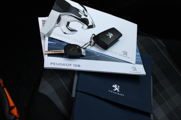 Peugeot 108 1.0 e-VTi 72PK ACTIVE | AIRCO | AUX/USB | GETINTE RUITEN | LEDEREN STUURWIEL | BLUETOOTH AUDIO | LAGE KM STAND! |
