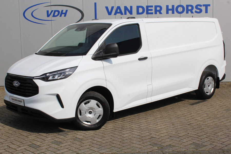 Ford Transit Custom 300 2.0-136pk EcoBlue L2H1 Trend. Overtuig u van de kwaliteiten van dit nieuwe model Ford Transit Custom ! Camera, LED koplampen, Cruise Control, Aut. Airco, App Connect, Winterpack