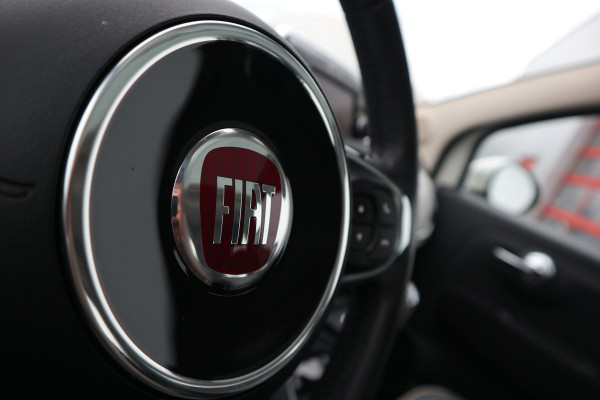 Fiat 500 0.9 TwinAir Turbo Lounge NL AUTO | PANORAMADAK | HALF LEDER | AUTOMAAT | LMV | TOP ONDERHOUDEN | 2de PINSTERDAG GEOPEND VAN 10:00 T/M 16:00 UUR