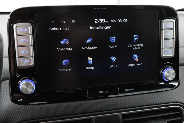 Hyundai Kona EV Premium 64 kWh | Adaptive cruise | Trekhaak | Stoelkoeling | Carplay | Leder | Krell | Camera | Full LED | Keyless