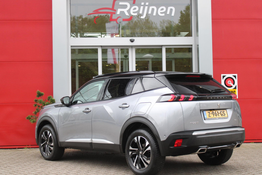 Peugeot 2008 1.2 130PK GT | NAVIGATIE 10" TOUCHSCREEN | APPLE CARPLAY/ANDROID AUTO | ADAPTIVE CRUISE CONTROL | FULL LED KOPLAMPEN | ACHTERUITRIJ CAMERA | 3-D COCKPIT | KEYLESS ENTRY/START | STOEL VERWARMING | DODEHOEK BEWAKING | ALL SEASON BANDEN |