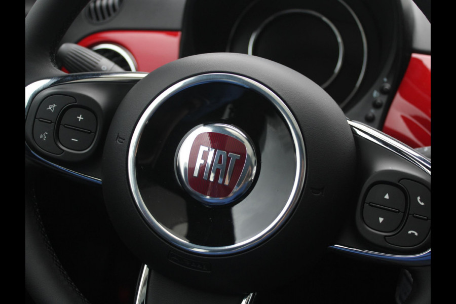 Fiat 500 Hybrid Dolcevita | MY24 | Clima | Cruise | PDC | 15" | Pan. dak | 7" TFT Display | Apple Carplay | Beschikbaar in overleg