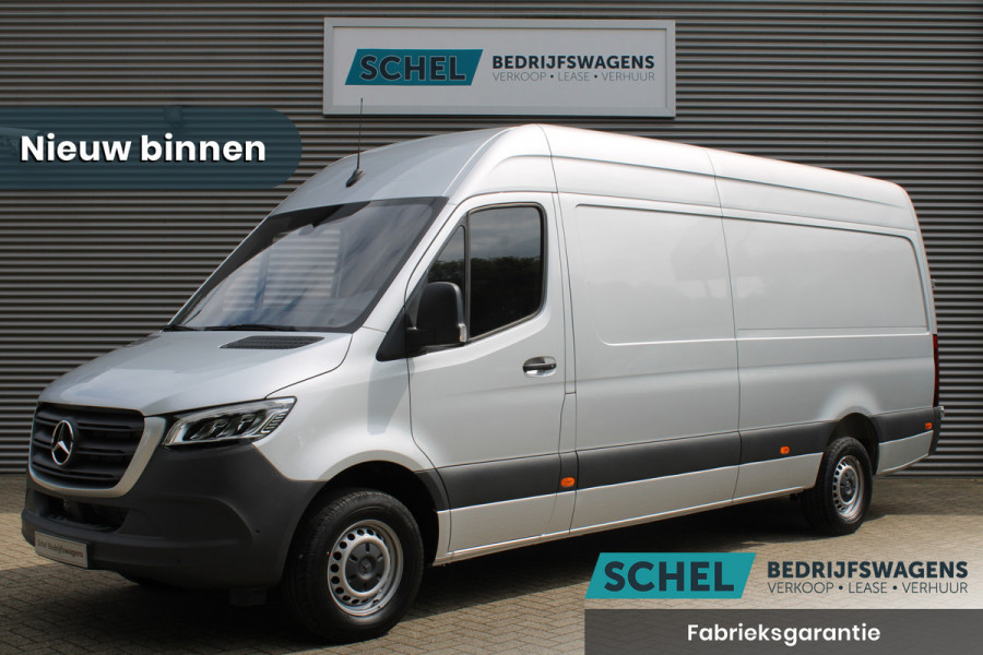 Mercedes-Benz Sprinter 317CDI L3H2 - 10" Mbux Navi - LED - Betimmering - Camera - Trekhaak - Geveerde stoel - Blind spot - Rijklaar