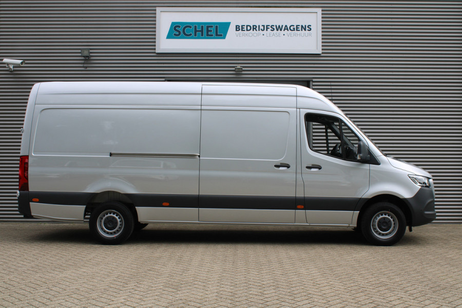 Mercedes-Benz Sprinter 317CDI L3H2 - 10" Mbux Navi - LED - Betimmering - Camera - Trekhaak - Geveerde stoel - Blind spot - Rijklaar