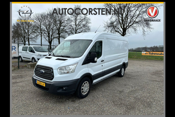 Ford Transit 350 2.0 TDCI 131pk L2H2 3Pers. Airco Navigatie SYNC3 Trekhaak(2750kg!) Camera Lengte 3 hoogte 2 Trend 385Nm/1500trpm