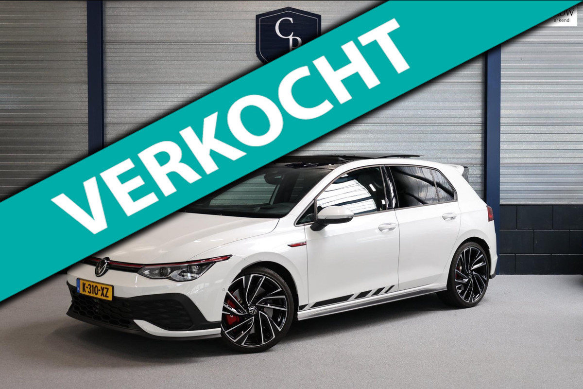 Volkswagen Golf 2.0 TSI GTI Clubsport 300+PK IQ/PANO/LEER+S.VERWARMING+VERKOELING+MEMORY/DYNAUDIO/HUD/LINE/ACC/ECC/FABRIEKSGARANT!