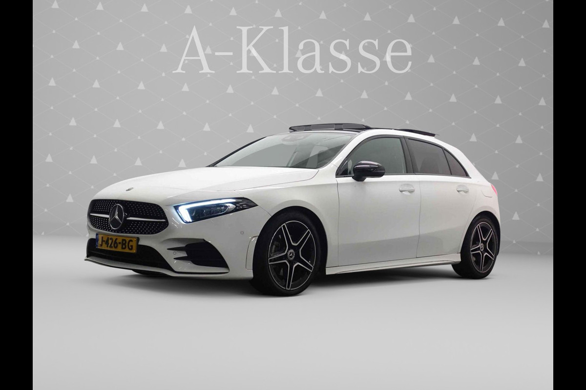 Mercedes-Benz A-Klasse 180 Prestige AMG Ed Autom- Panodak I Leer I MBUX I  Camera I Sfeerverlichting