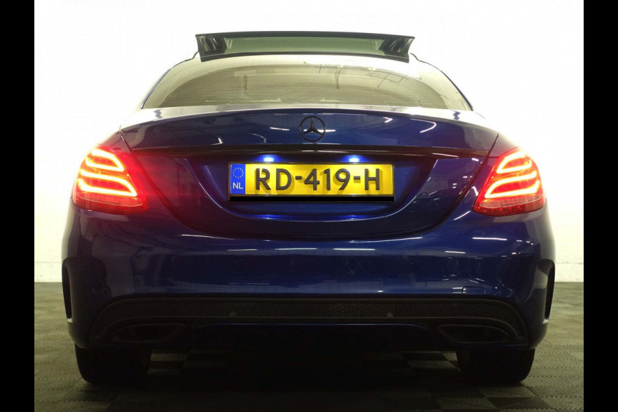 Mercedes-Benz C-Klasse AMG Night Edition Aut- Panodak I Burmester I Xenon Led I Sfeerverlichting I Stoelverwarming