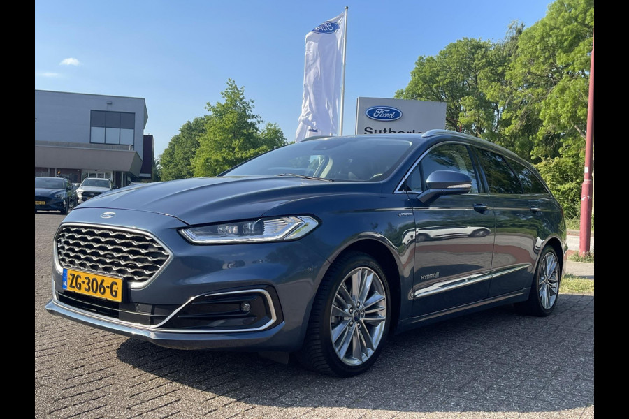 Ford Mondeo Wagon 2.0 IVCT HEV Vignale 187pk | Adaptieve Cruise |  Sony Audio | Full LED | Achteruitrijcamera | Lederen bekleding | Memory Seats