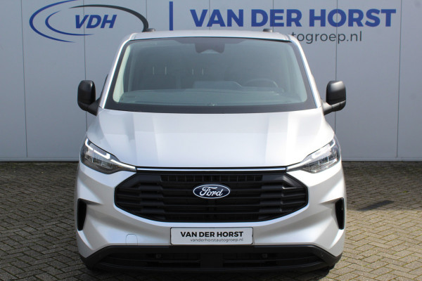 Ford Transit Custom 320 2.0-136pk TDCI L2H1 ´Trend´, schuifdeur li. + re. ! Overtuig u van de rijkwaliteiten van dit nieuwe model Ford Transit Custom. Camera, LED koplampen, Cruise Control, Aut. Airco, Navigatie by Apple / Android, Voorraam verwarmd, Metallic lak etc.