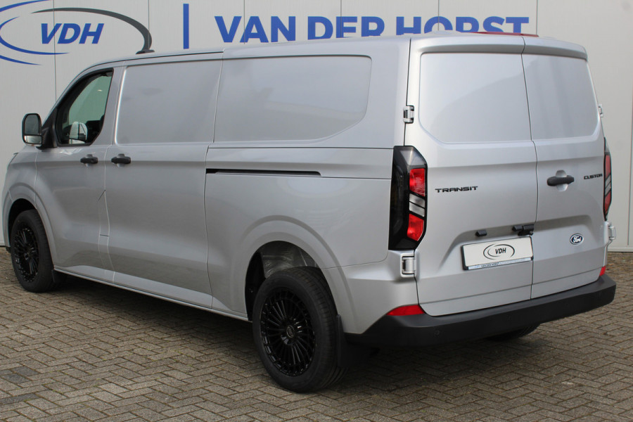 Ford Transit Custom 320 2.0-136pk TDCI L2H1 ´Trend´, schuifdeur li. + re. ! Overtuig u van de rijkwaliteiten van dit nieuwe model Ford Transit Custom. Camera, LED koplampen, Cruise Control, Aut. Airco, Navigatie by Apple / Android, Voorraam verwarmd, Metallic lak etc.