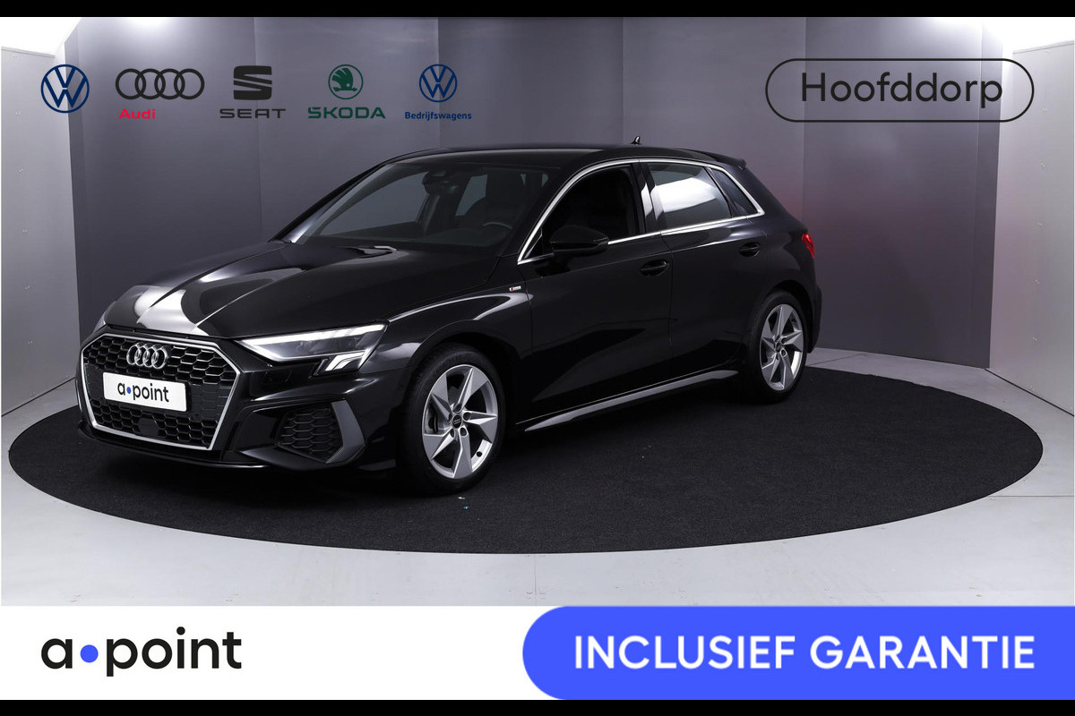 Audi A3 Sportback 30 TFSI S-Line 111 pk Automaat (S-Tronic) | Verlengde garantie | Navigatie | Parkeersensoren (Park assist) | Autom. ai