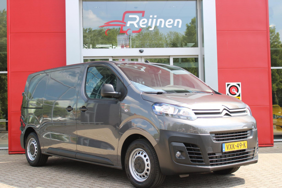 Citroën ë-Jumpy L2 136PK AUTOMAAT 75 kWh | NAVIGATIE 10" TOUCHSCREEN | ACHTERUITRIJ CAMERA | APPLE CARPLAY/ANDROID AUTO | PARKEERSENSOREN | CRUISE CONTROL | DAB+ RADIO | NIEUWE BUS! | 3-ZITS |