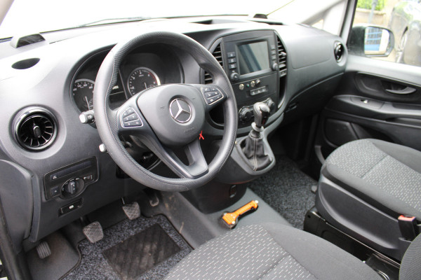 Mercedes-Benz Vito 116 CDI L2 Werkverkeer Wegwerkzaamheden Werkplaatsinrichting Aluca, Zwaailamp, Camera, Navigatie Zwaaibalk Sortimo