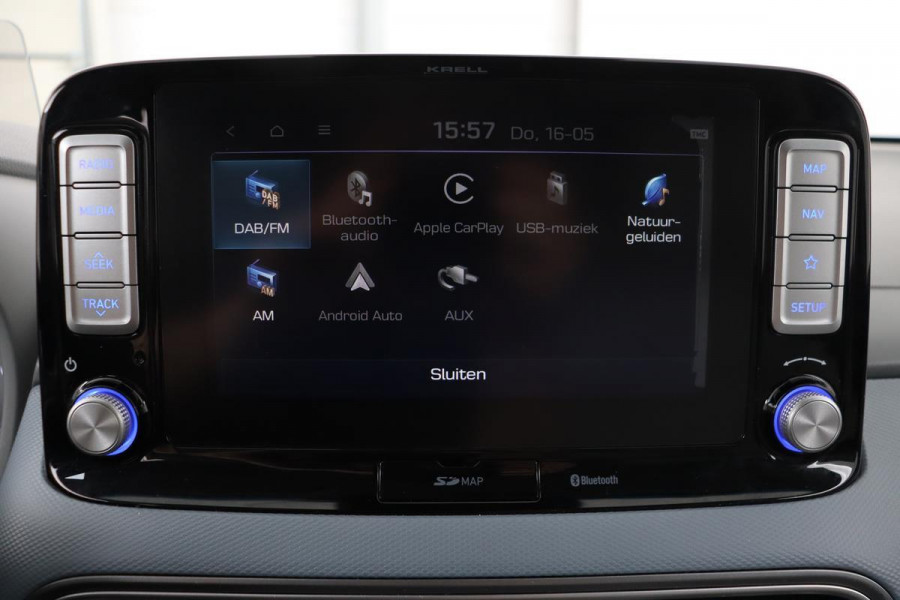 Hyundai Kona EV Premium 64 kWh | Adaptive cruise | Head-Up | Stoelkoeling | Carplay | Krell | Camera | Full LED | Keyless | Navigatie